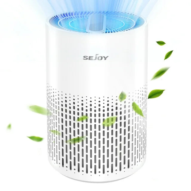 SEJOY Air Purifier for Home Large Room up to 800 Sqft, HEPA Air Purifiers for Bedroom, Remove 99.9% of Pet Hair, Allergies, Smoke, Odors, Dust, Pollen
