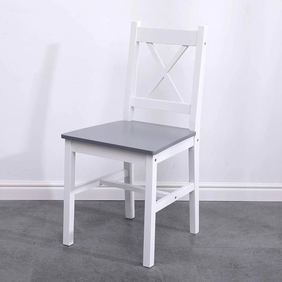 5-Piece Dining Table and Chairs Dining Room Set with One Table and Four Chairs for Home Kitchen, DC