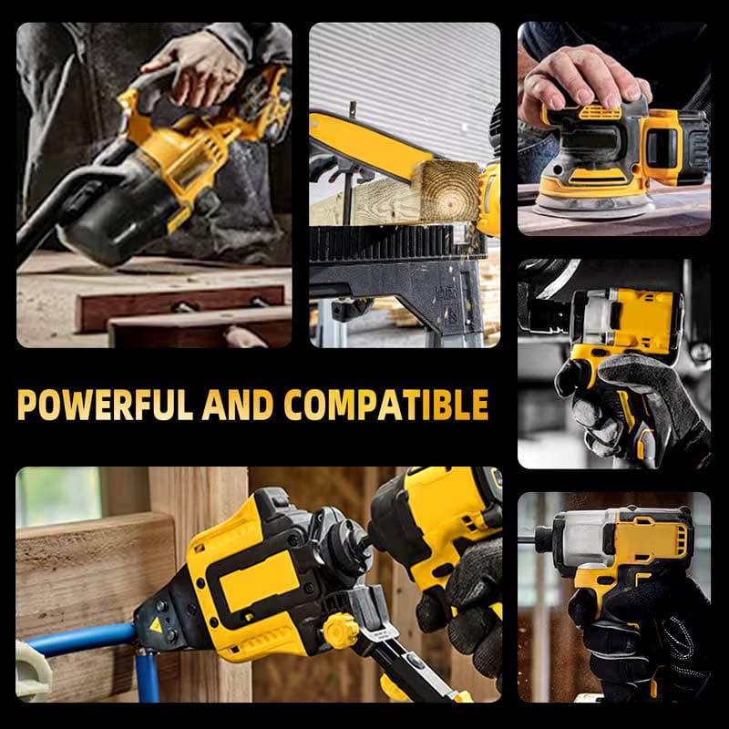 21V 9Ah Lithium-Ion Battery Replacement For Dewalt - Compact XR Design, High-Capacity Power