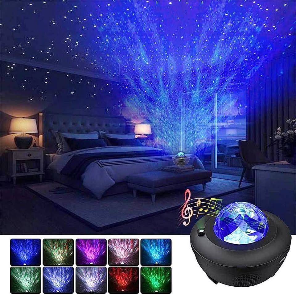 LED starry projection light