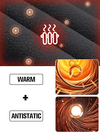 FREE SOLDIER Men's Fleece Jackets Full Zip Casual Outdoor Military Tactical Hoodie Jacket Windproof Warm Winter Coats