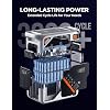 Litheli Portable Power Station Eclair 1000, 1800W Solar Generator, 1069Wh LiFePO4 Battery for Camping, Emergency and RVs