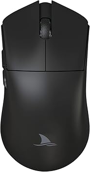 Darmoshark M3 Wireless Gaming Mouse,Tri-Mode 2.4G/USB-C/Bluetooth Mouse Up to 26000DPI,PAW3395 optical sensor Lightweight 58g,5 programmable button 500MAh Battery Life,Computer Mouse for Laptop,PC,Mac