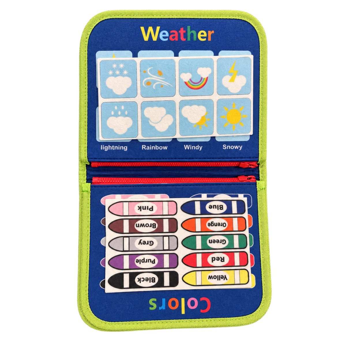 Toddler Busy Board - Montessori Toys for 1-3 Year Old Boy Girl Birthday Gift, Educational Learning Sensory Busy Book for Toddlers 1-3, Toddlers Activities Travel Toys for Airplane Car