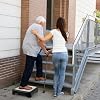 Lawei One Step Stool for Adults & Elderly, Non-Slip Portable Mobility Step, 500 lbs Capacity, for Car, Bed, Bathroom, Indoor/Outdoor