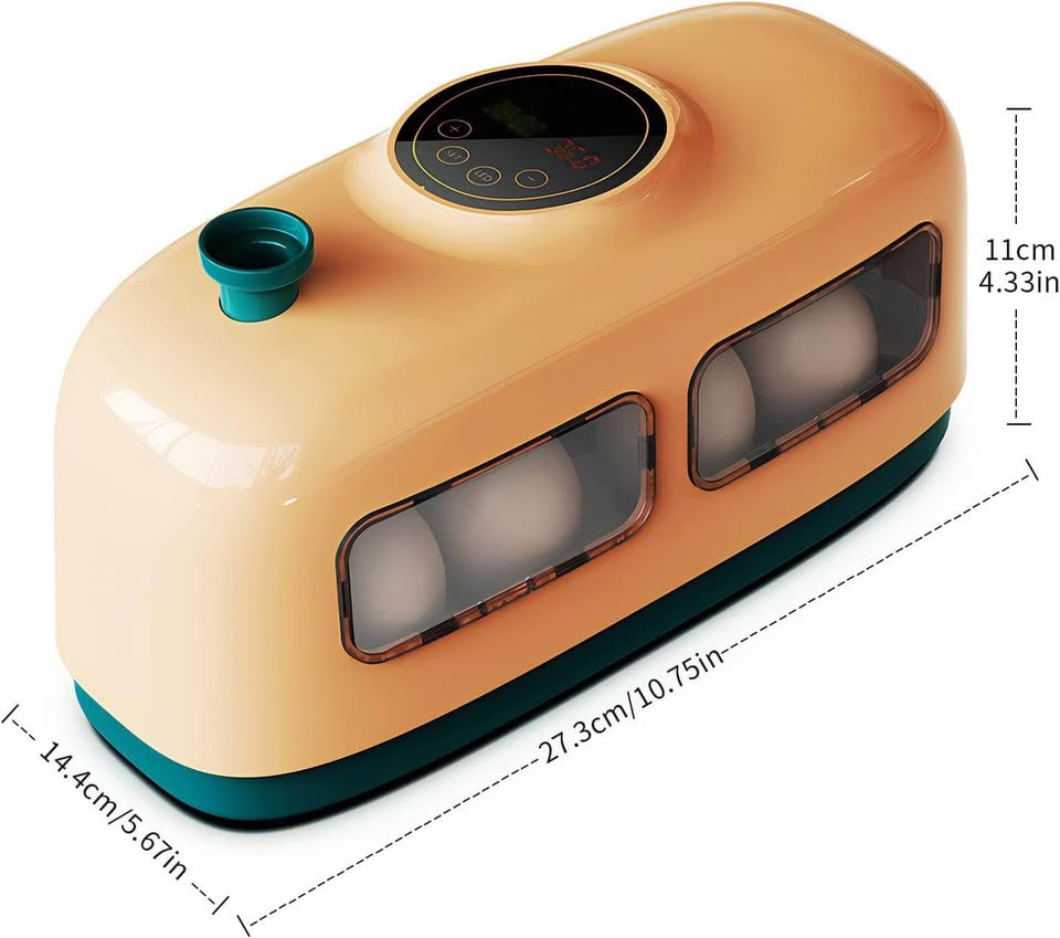 自动孵蛋器，数字孵蛋器，带湿度控制和LED指示灯的孵蛋器，适用于孵化鸡、鸭、鹌鹑、鸟蛋