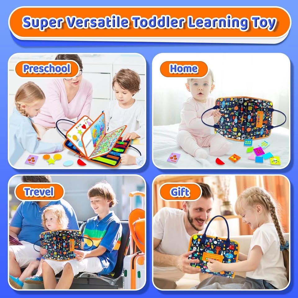 5层5款拼图忙碌板