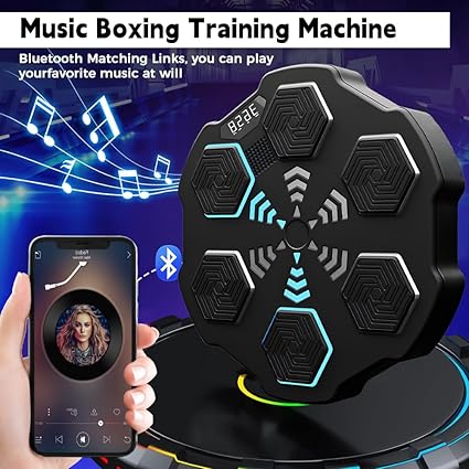 Boxing Machine Target Workout Punching Equipment, Fun Boxing Games for Home Gym