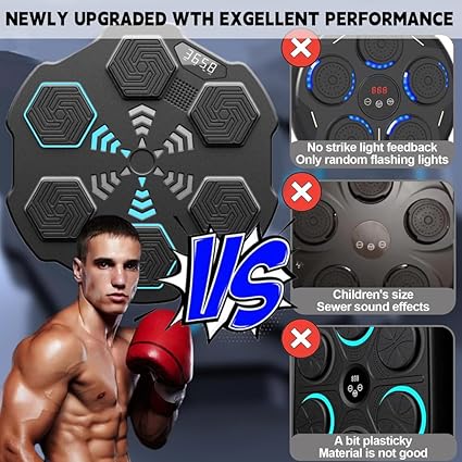 Boxing Machine Target Workout Punching Equipment, Fun Boxing Games for Home Gym
