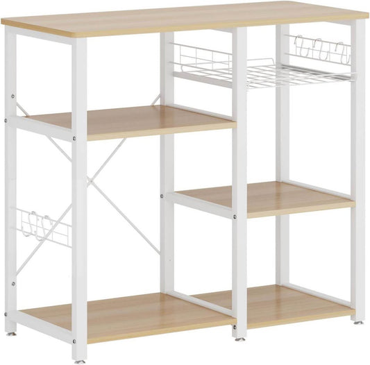 soges 3-Tier Kitchen Baker's Rack Utility Microwave Oven Stand Storage Cart