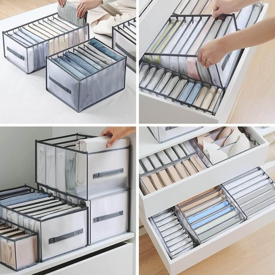 XJJX Closet Organizers and Storage, Clothes Organizers, Shirt Organizer Jean Organizer for Closet