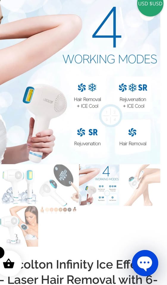 Lescolton Infinity Ice Effect I – Laser Hair Removal