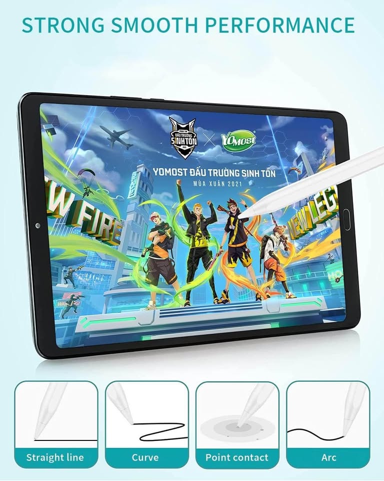Stylus Pencil for iPad with Palm Rejection,No Bluetooth Required,Tilt Sensitivity,High Precision,Mag