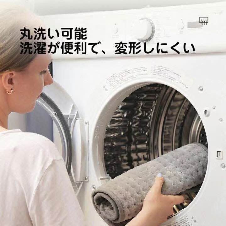50×100 cm New Washable Grey Electric Heating Pad