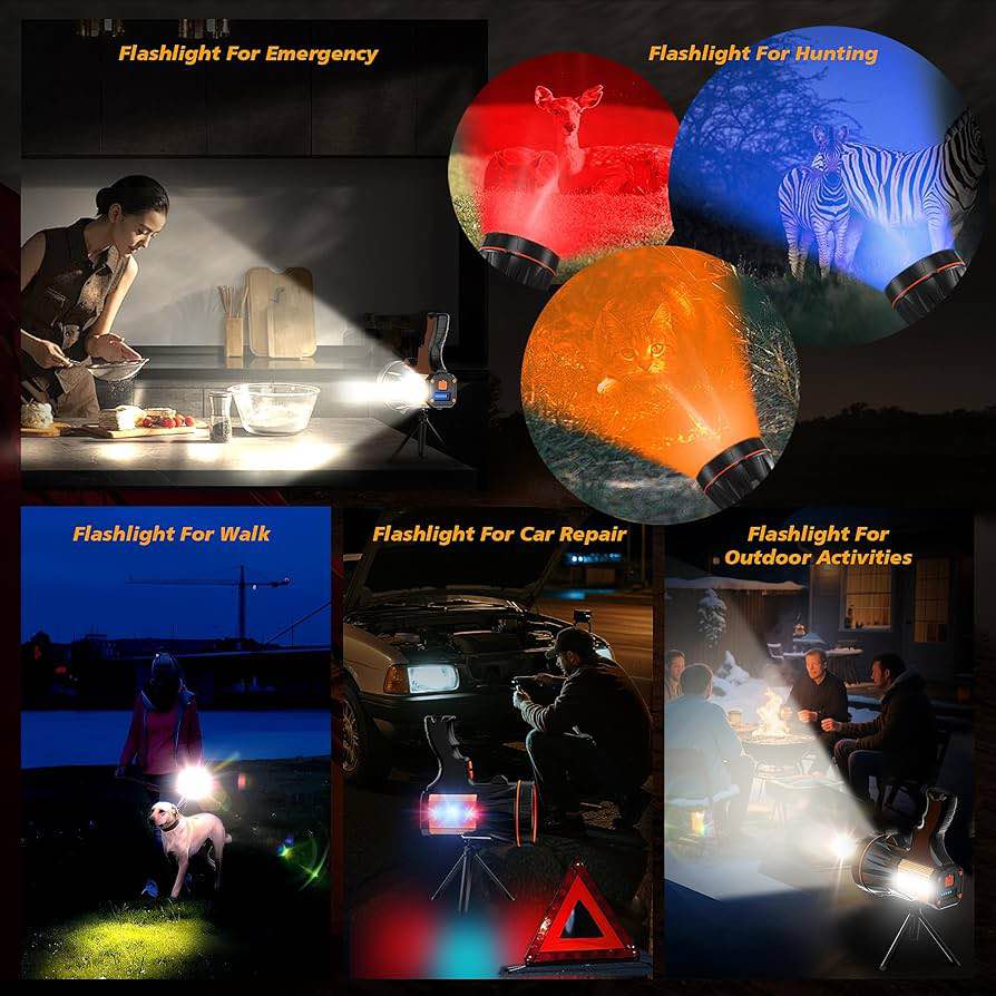 Brand New LED Spotlight Flashlight