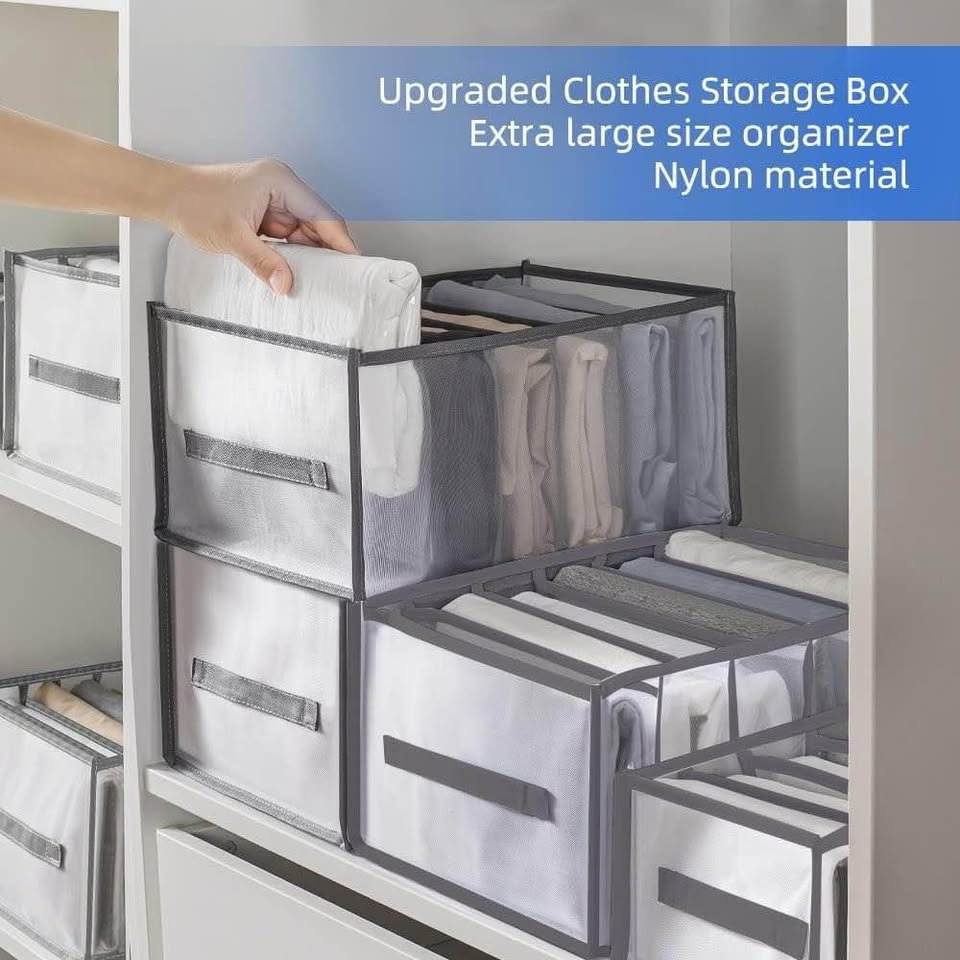 XJJX Closet Organizers and Storage, Clothes Organizers, Shirt Organizer Jean Organizer for Closet