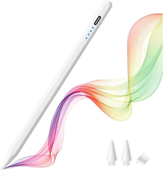 Stylus Pencil for iPad with Palm Rejection,No Bluetooth Required,Tilt Sensitivity,High Precision,Mag