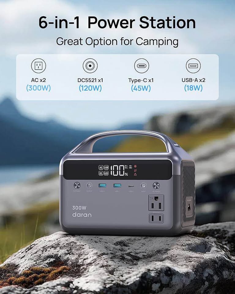 Brand new Daran 300W Portable Power Station