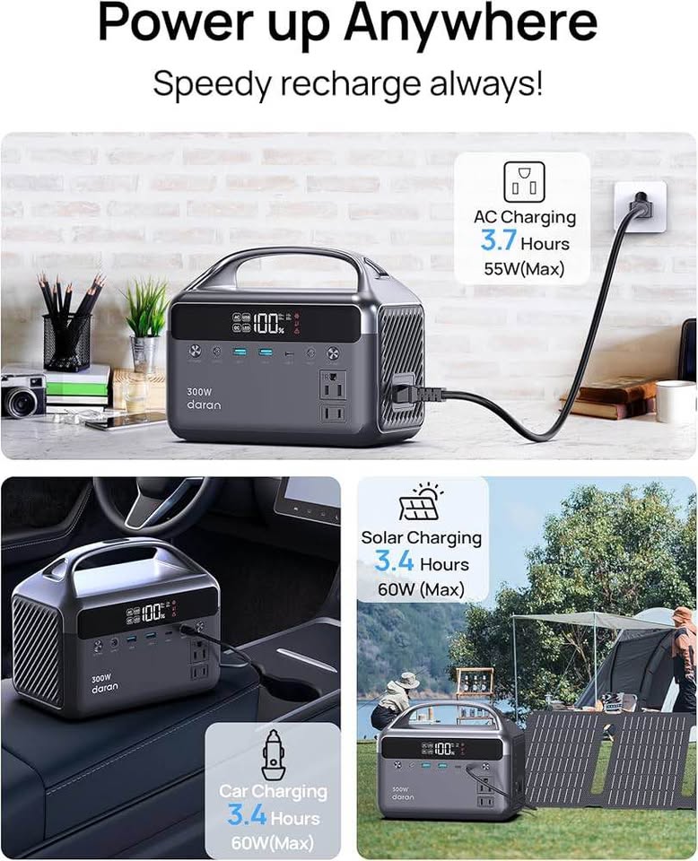 Brand new Daran 300W Portable Power Station