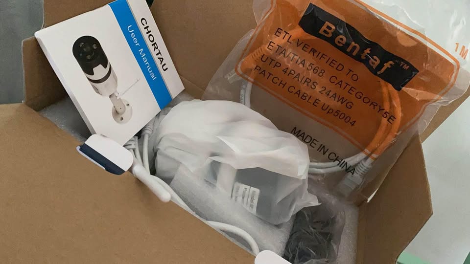 Outdoor Wireless Security Camera, Waterproof WiFi IP Camera With FHD 1080P, 180° Wide Angle Wireless