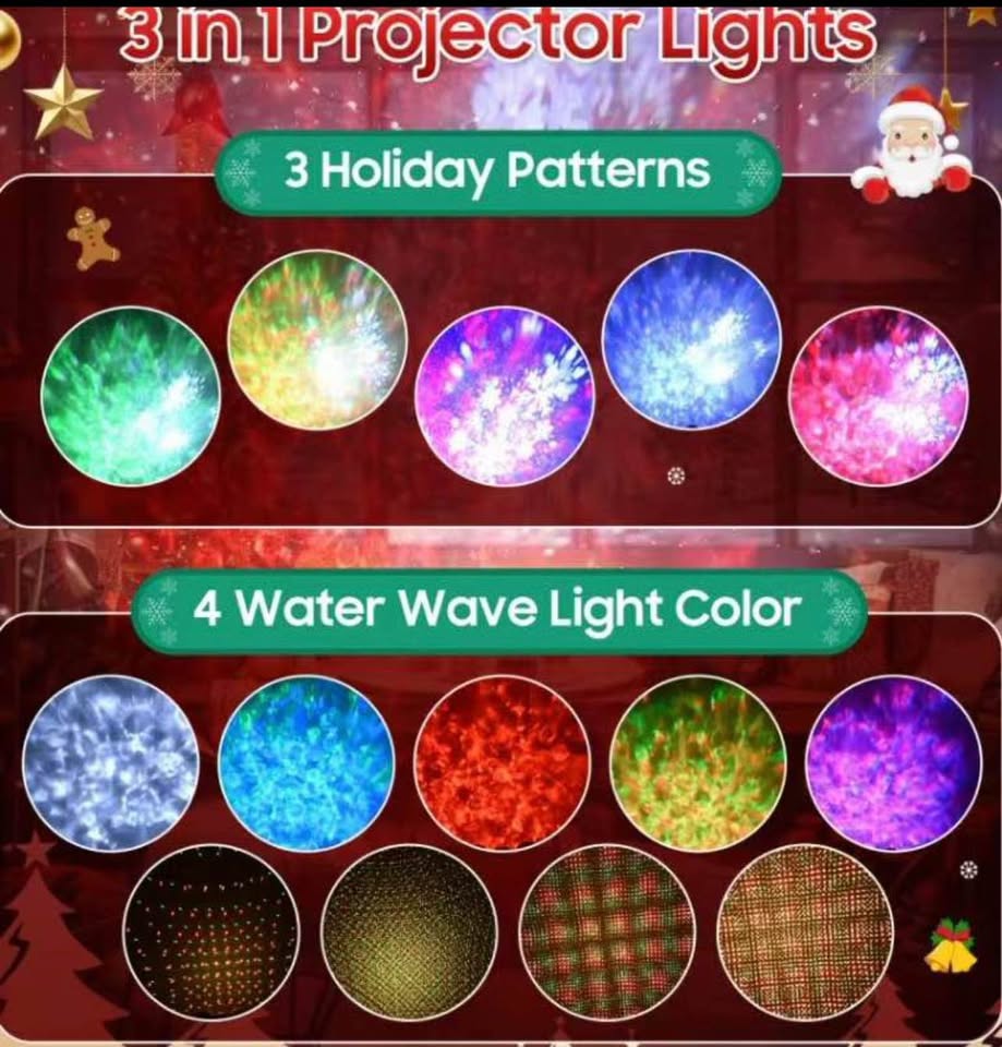 Holiday projector light