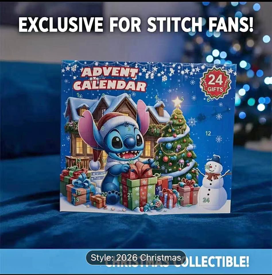 Stitch Christmas event calendar