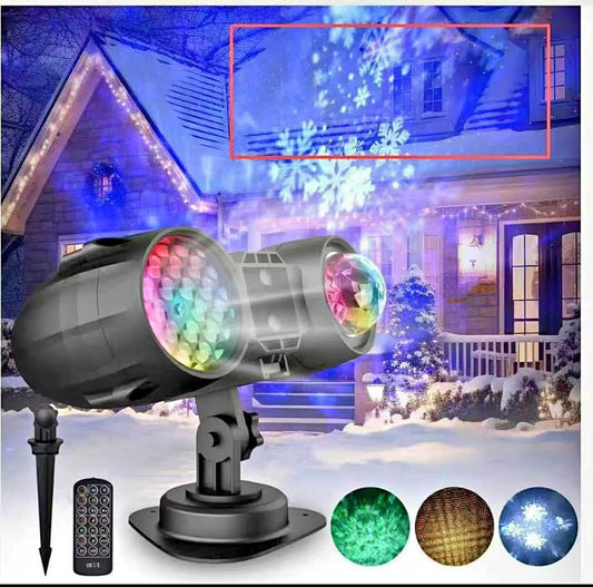 Holiday projector light