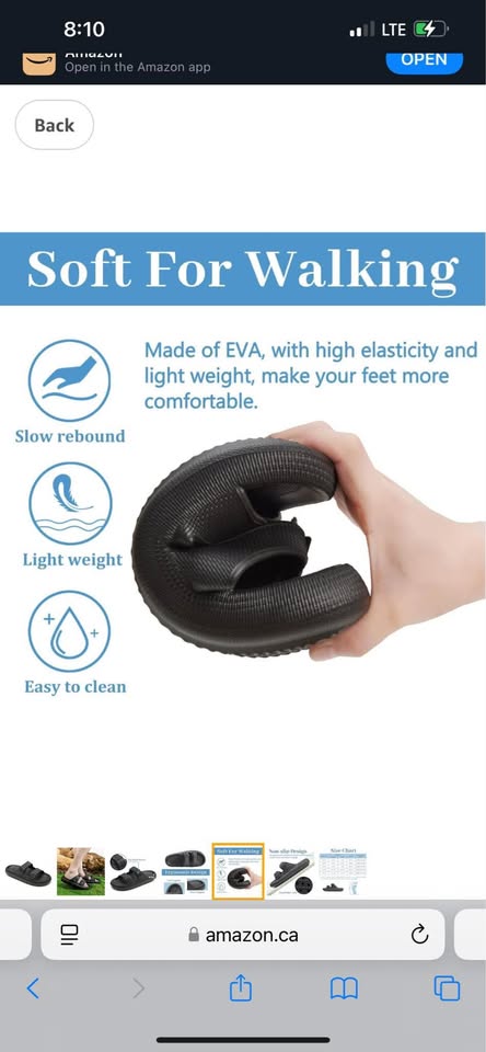 Slides Sandals for Women and Men Pillow Slides with Adjustable Double Buckle Unisex Bathroom Slipper