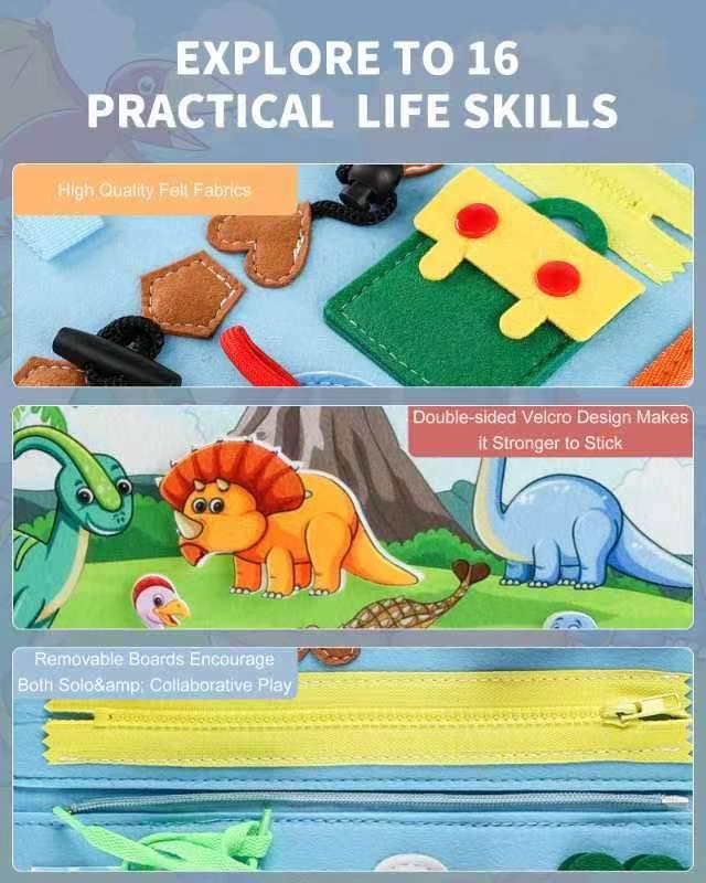 Brand new 🎉[ Busy Board for 1 2 3 Year Old Boys Girls ] - Toddlers Busy board