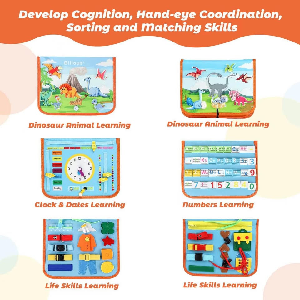 Brand new 🎉[ Busy Board for 1 2 3 Year Old Boys Girls ] - Toddlers Busy board