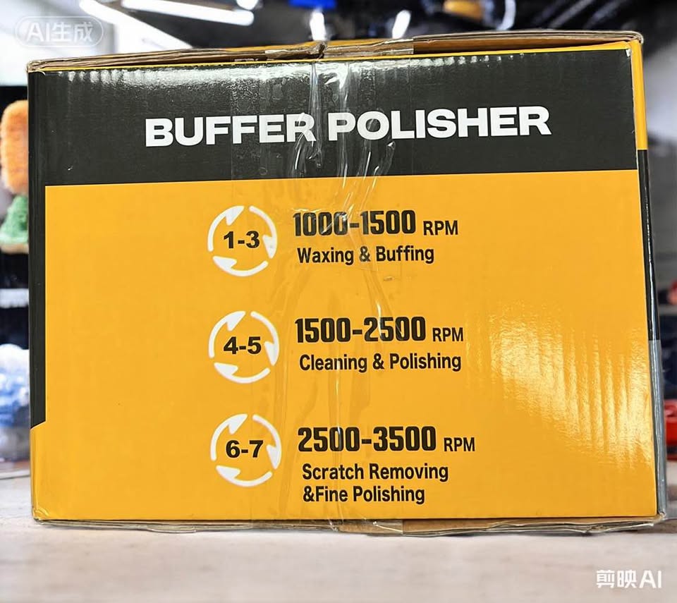 RYZENTHR 1600W Buffer Polisher