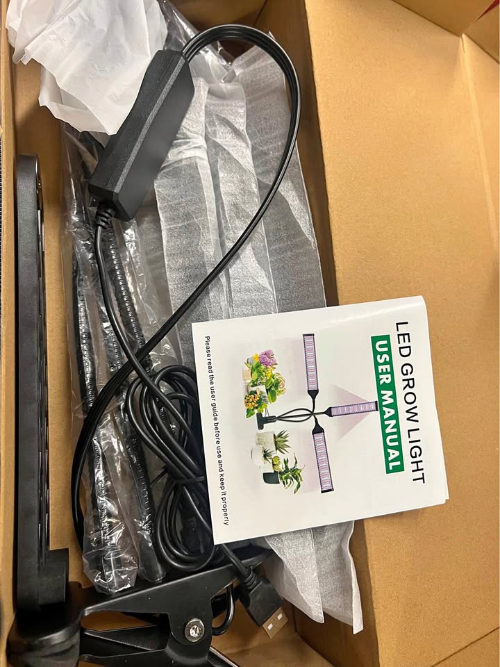 3 head LED grow light
