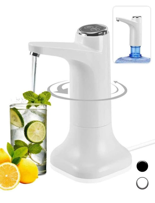 Desktop Water Dispenser for 5 Gallon Bottle, Mini Water Dispenser with 1200mAh Battery