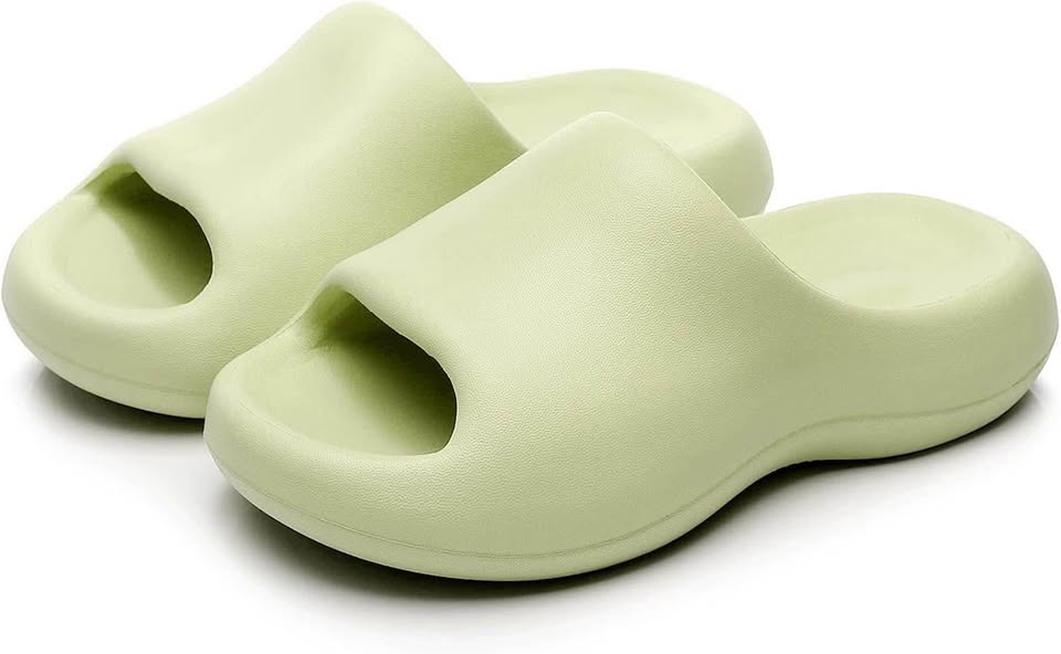 Unisex Slippers for Women Men,Open Toe with Thicken Sole Lightweight for Walking Outdoor/Indoor
