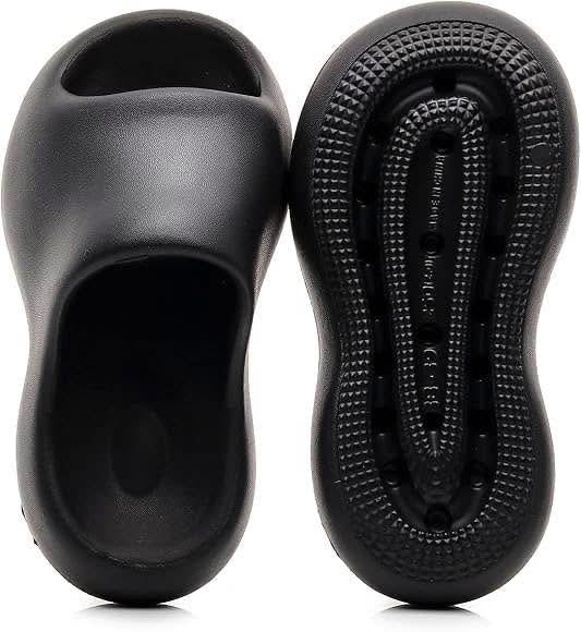 Unisex Slippers for Women Men,Open Toe with Thicken Sole Lightweight for Walking Outdoor/Indoor