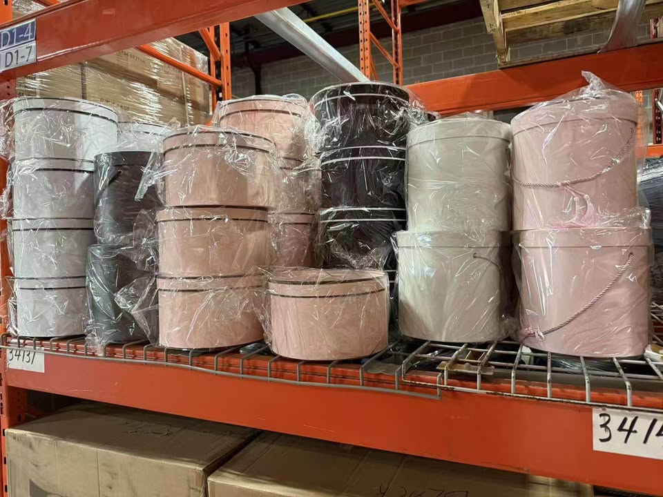 Premium Quality Round Flower Box, Gift Boxes for Luxury Flower and Gift Arrangements, Set of 3 pcs