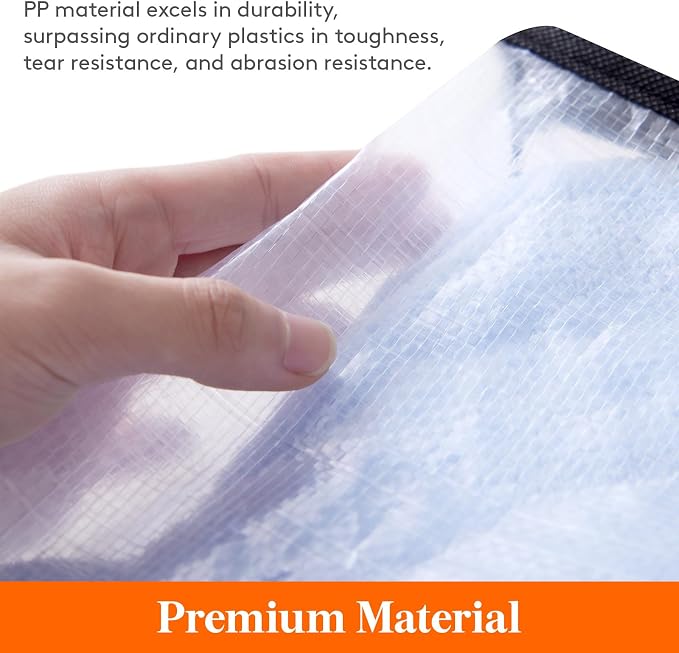 4 Pack Plastic Clothes Storage Bags, 60L Foldable Storage Containers Closet Organizers and Storage Moving Bags with Sturdy Zipper Lids Reinforced Handle for Bedding, Blanket, Comforter