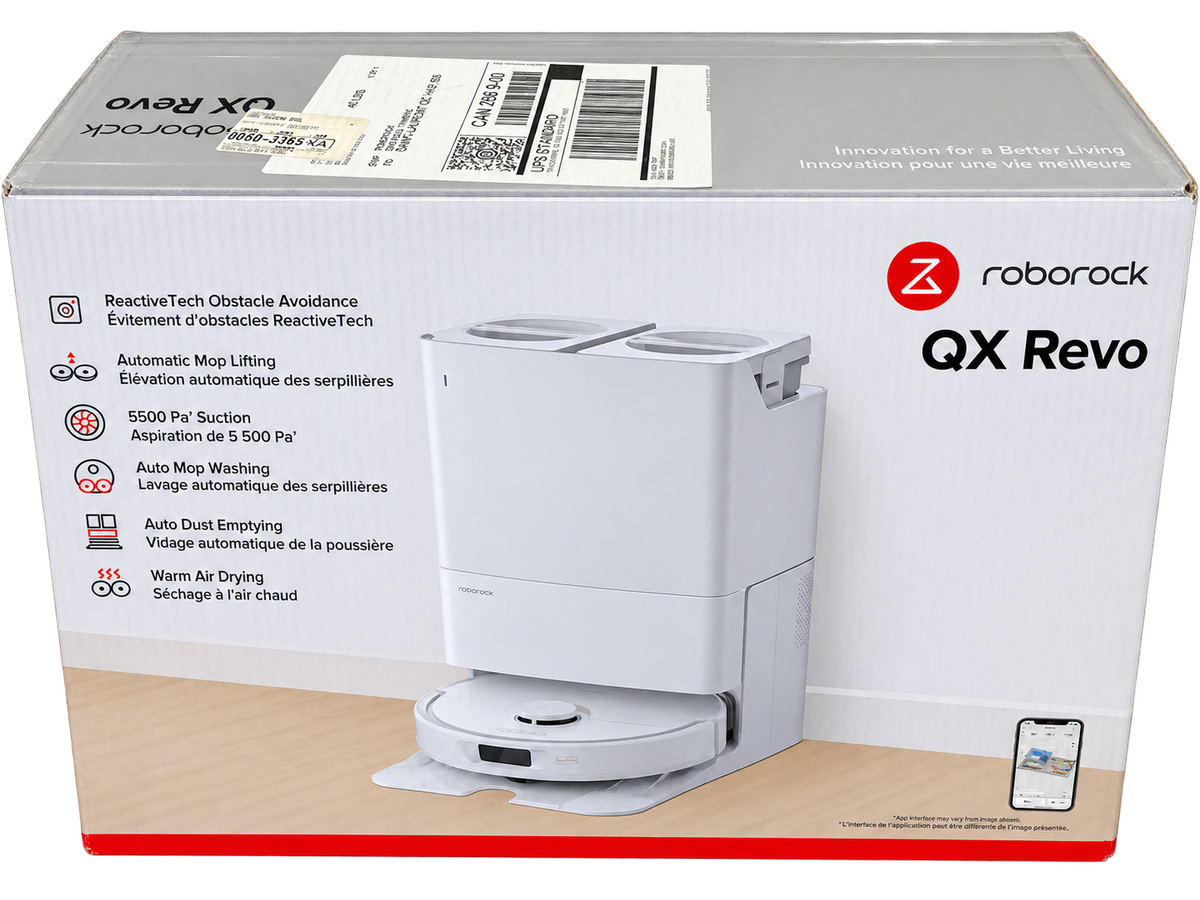 Roborock QX Revo Robot Vacuum Self Wash Dry Empty Dock Openbox