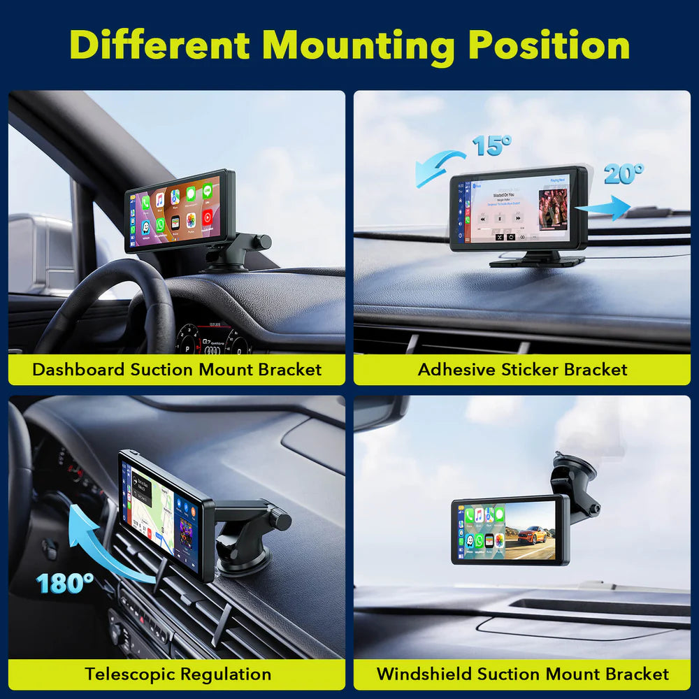 LAMTTO RC09 6.86" Carplay & Android Auto Screen