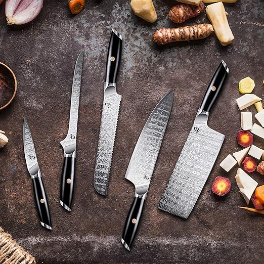 TUO Santoku Knife - 7 inch Kitchen Knife Japanese Chef Knife Asian Knife, Japanese AUS-8 Stainless Steel with Ergonomic G10 Handle - Falcon S Series with Gift Box