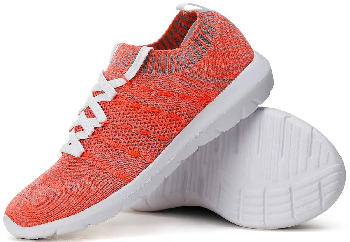 Walking Shoes Slip On Athletic Running Sneakers Knit Mesh Comfortable Work Shoe