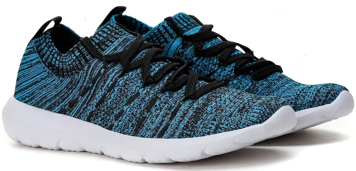 Walking Shoes Slip On Athletic Running Sneakers Knit Mesh Comfortable Work Shoe