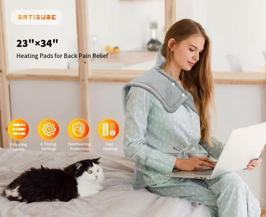4-in-1 Heating Pad for Shoulder, Neck, Back & Waist