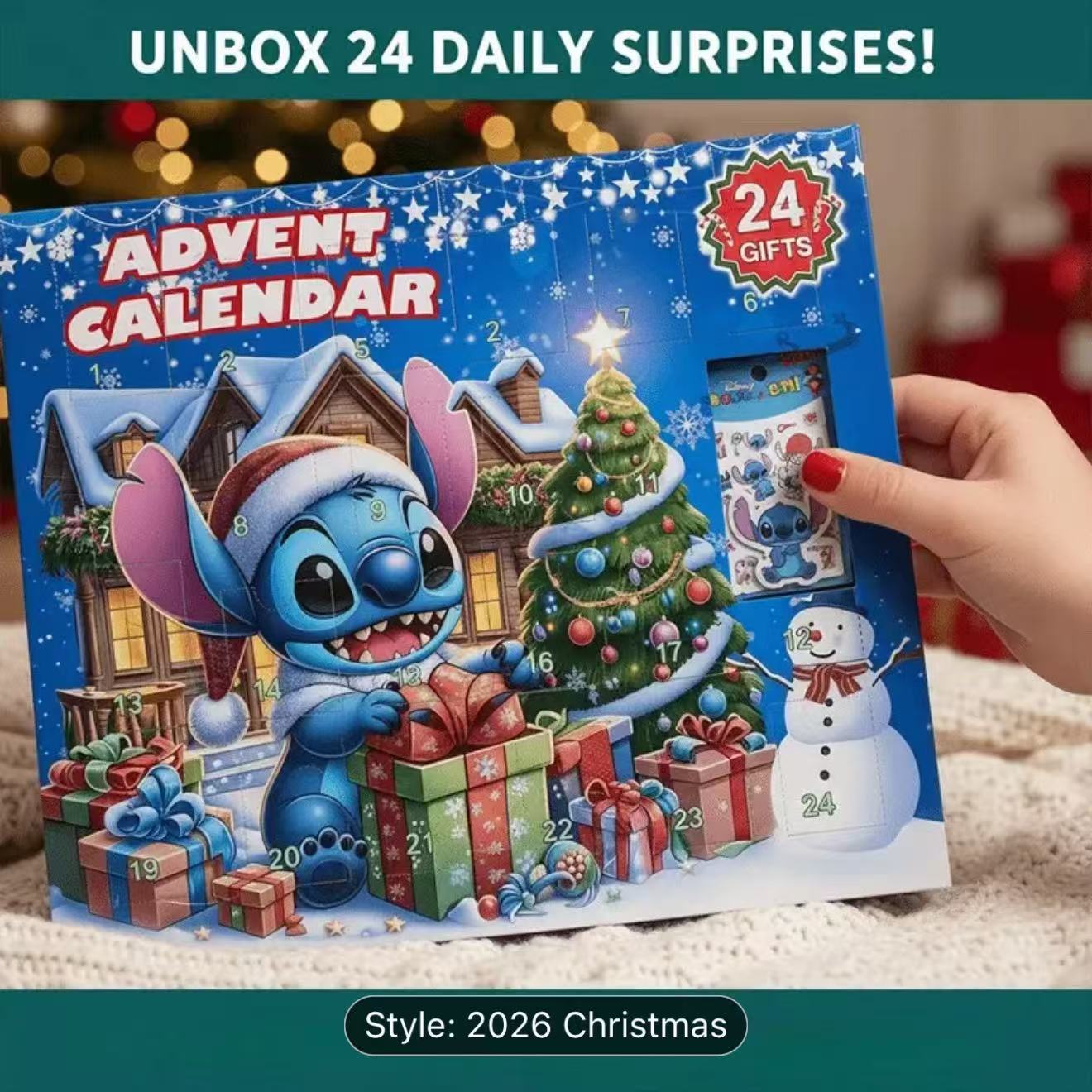 史迪奇圣诞节降临日历