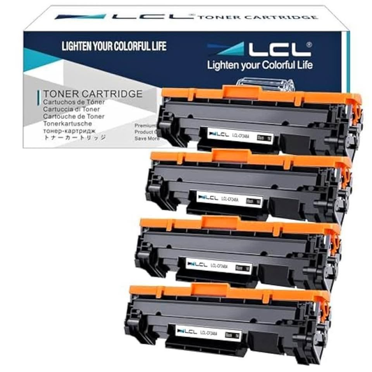 CL Compatible with Chip for HP 48A CF248A (4-Pack, Black) Toner Cartridge for HP Laserjet Pro M15 M15a M15w M16w M16a HP Laserjet MFP M28a MFP M28w MFP M29a MFP M29w M30w M31w