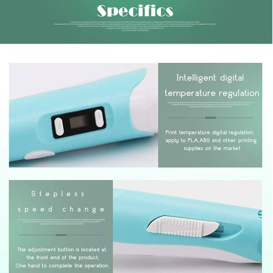 3D Printing Pen, Draw the Real 3D World