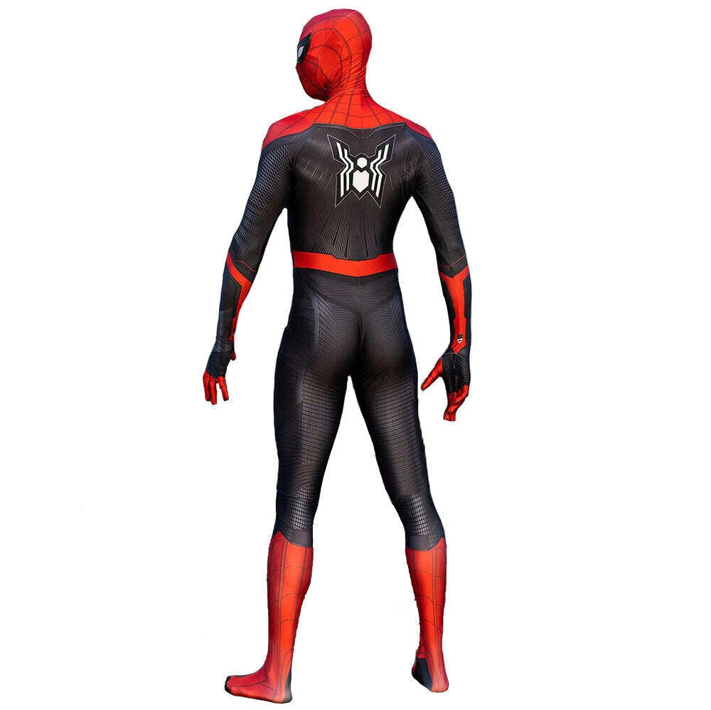 Spider-Man Far From Home Bodysuit Spiderman Cosplay Costume Halloween Adult/Kids